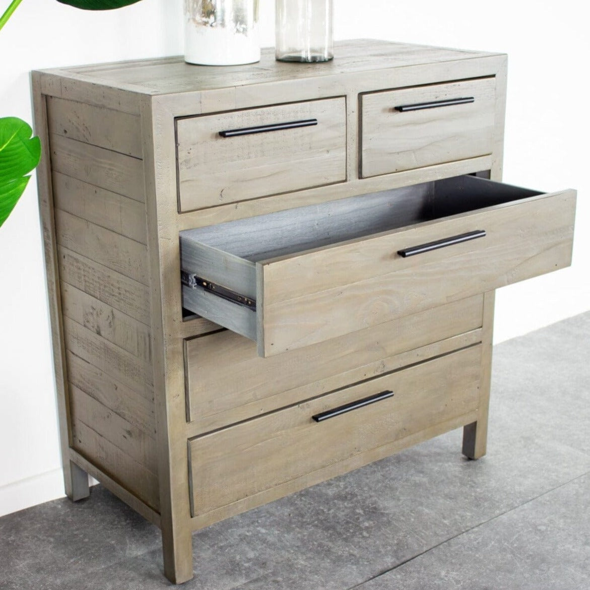 Manhattan 5 Drawer Chest Chest of Drawers FW Homestores