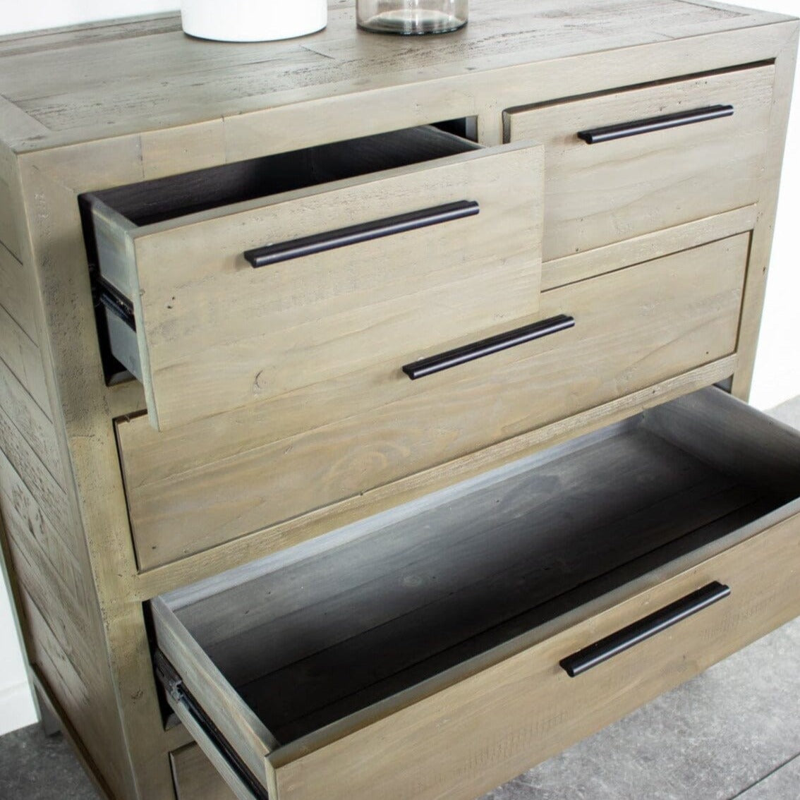 Manhattan 5 Drawer Chest Chest of Drawers FW Homestores