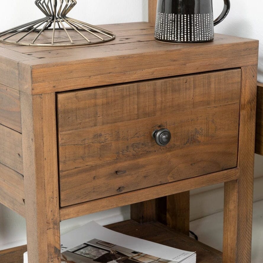 Montreal 1 Drawer Bedside Table Bedside Table Montreal