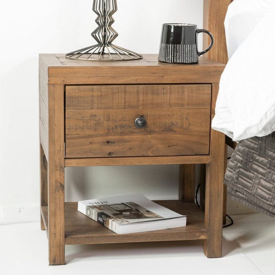 Montreal 1 Drawer Bedside Table Bedside Table Montreal