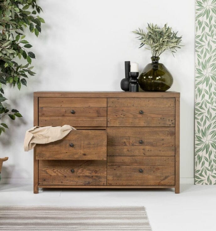 Montreal 6 Drawer Wide Chest Chest of Drawers Montreal