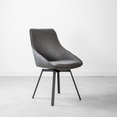 Olga Charcoal Dining Chair Set Of 2