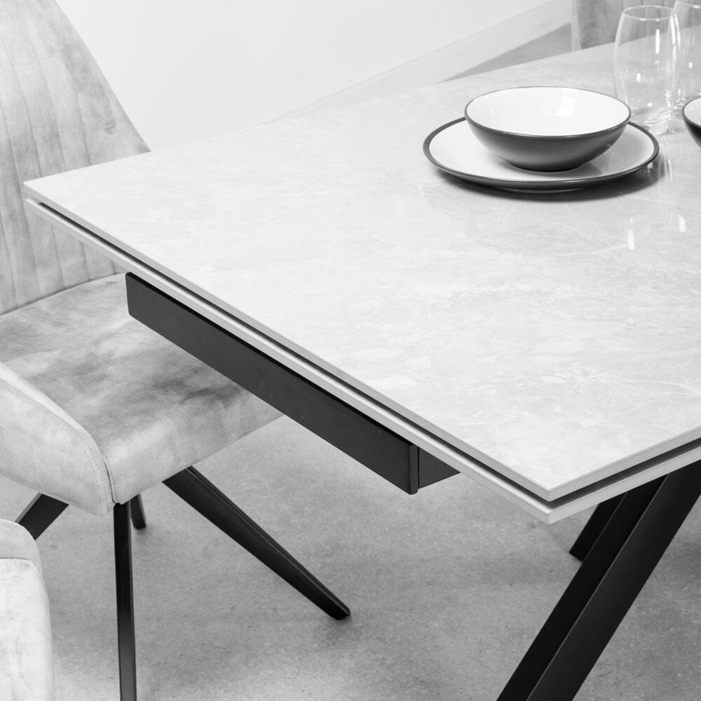 Olympia Ceramic Extendable Dining Table (160cm-240cm) Dining Table Olympia