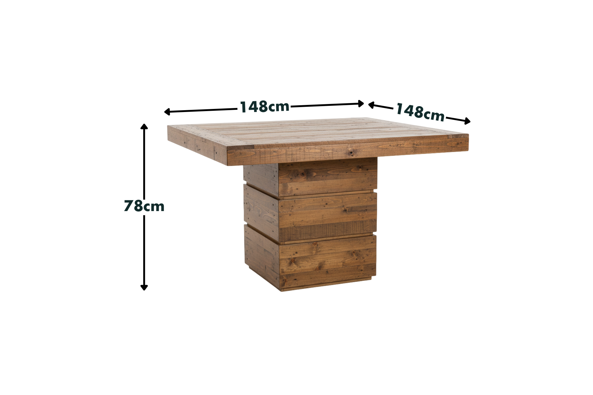 Melrose Square Dining Table