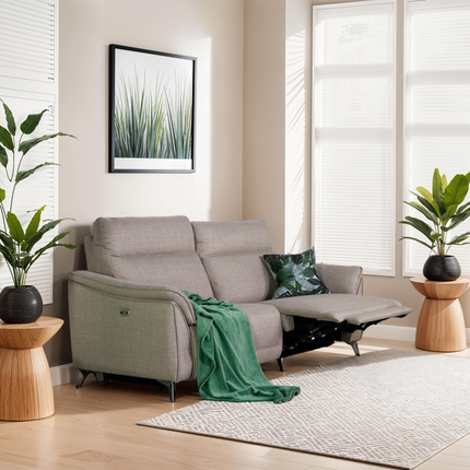 Vicenza 3 Seater Power Recliner Sofa