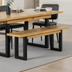 Vienna Oak Dining Bench