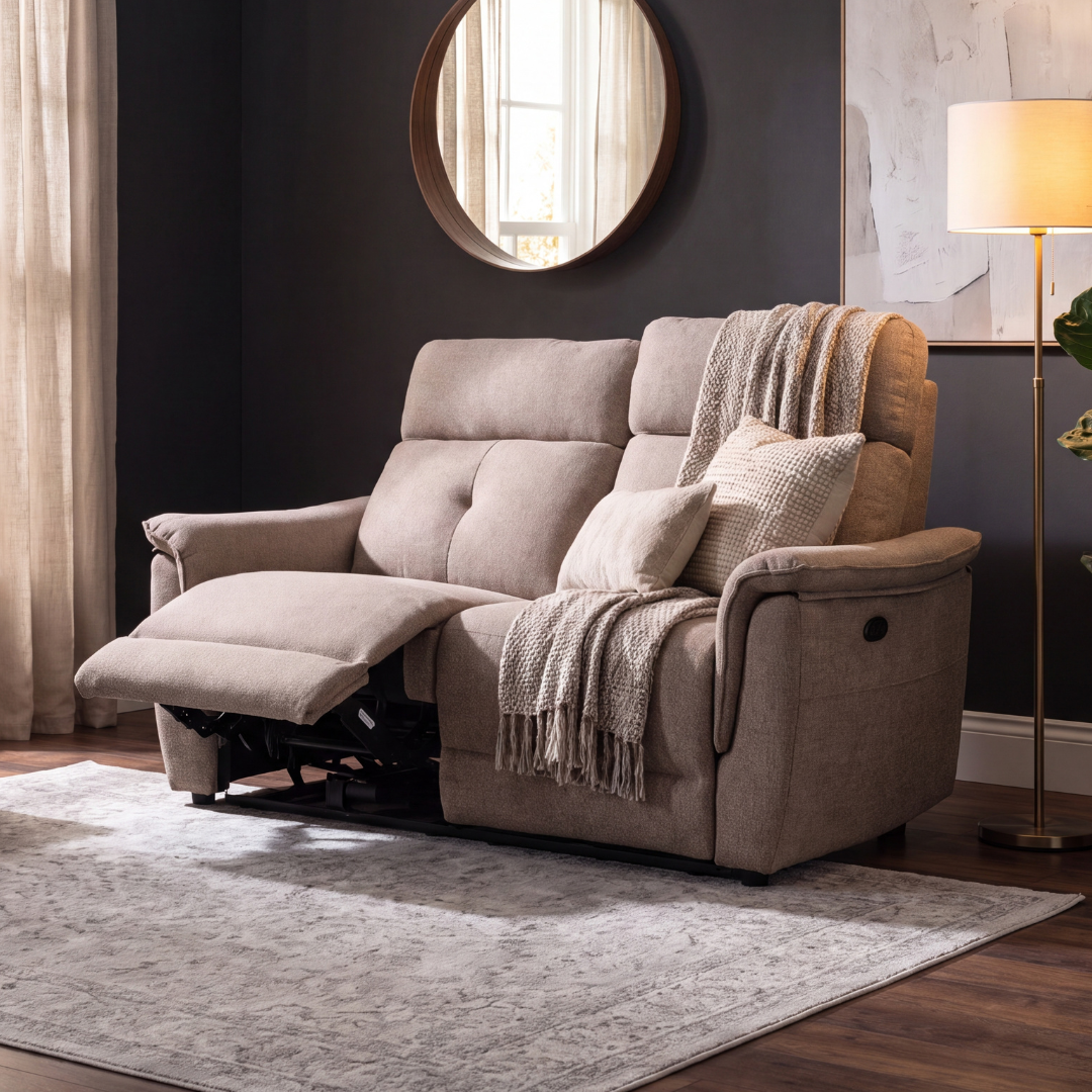 Maximo 2 Seater Power Recliner With Headrest Tilt