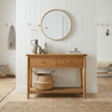 Scandi 2 Drawer Console Table