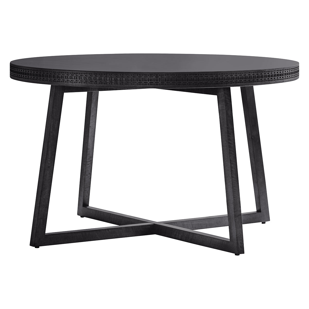 Serenity Black Round Dining Table