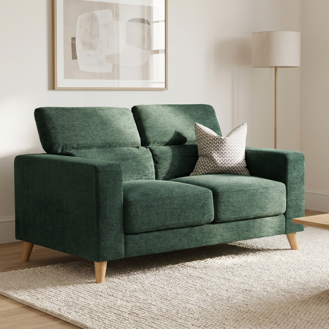 Olive 2 Seater Ratchet Headrest Sofa