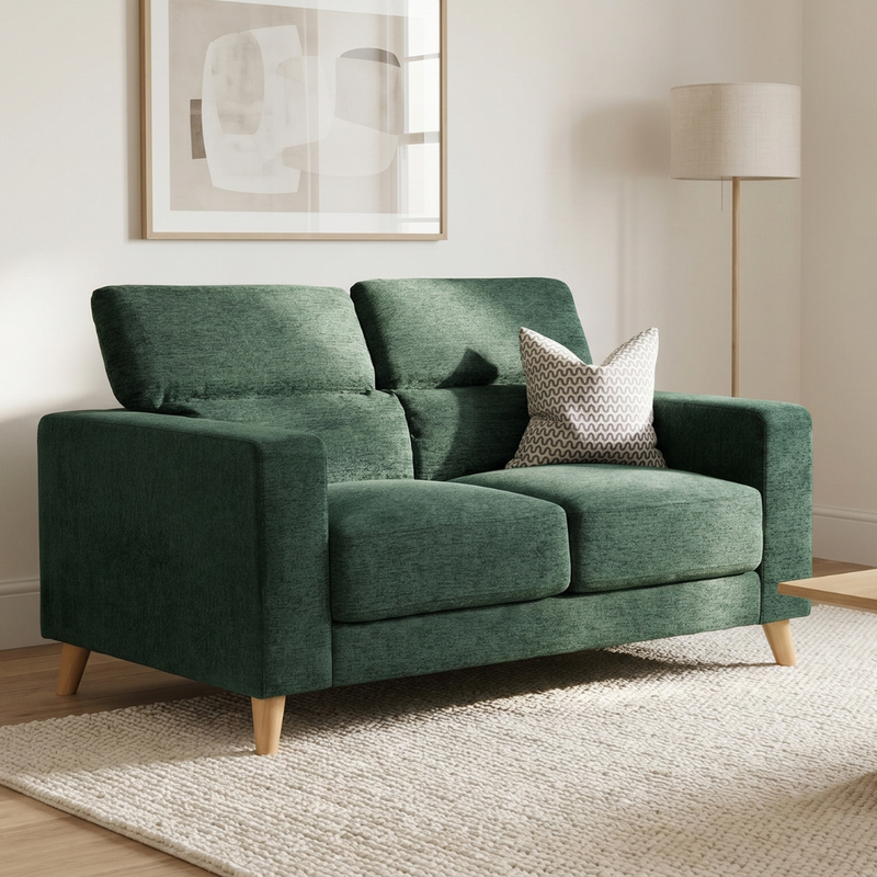 Olive 2 Seater Ratchet Headrest Sofa