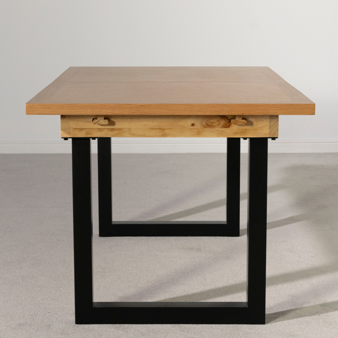 Vienna Oak Extending Dining Table
