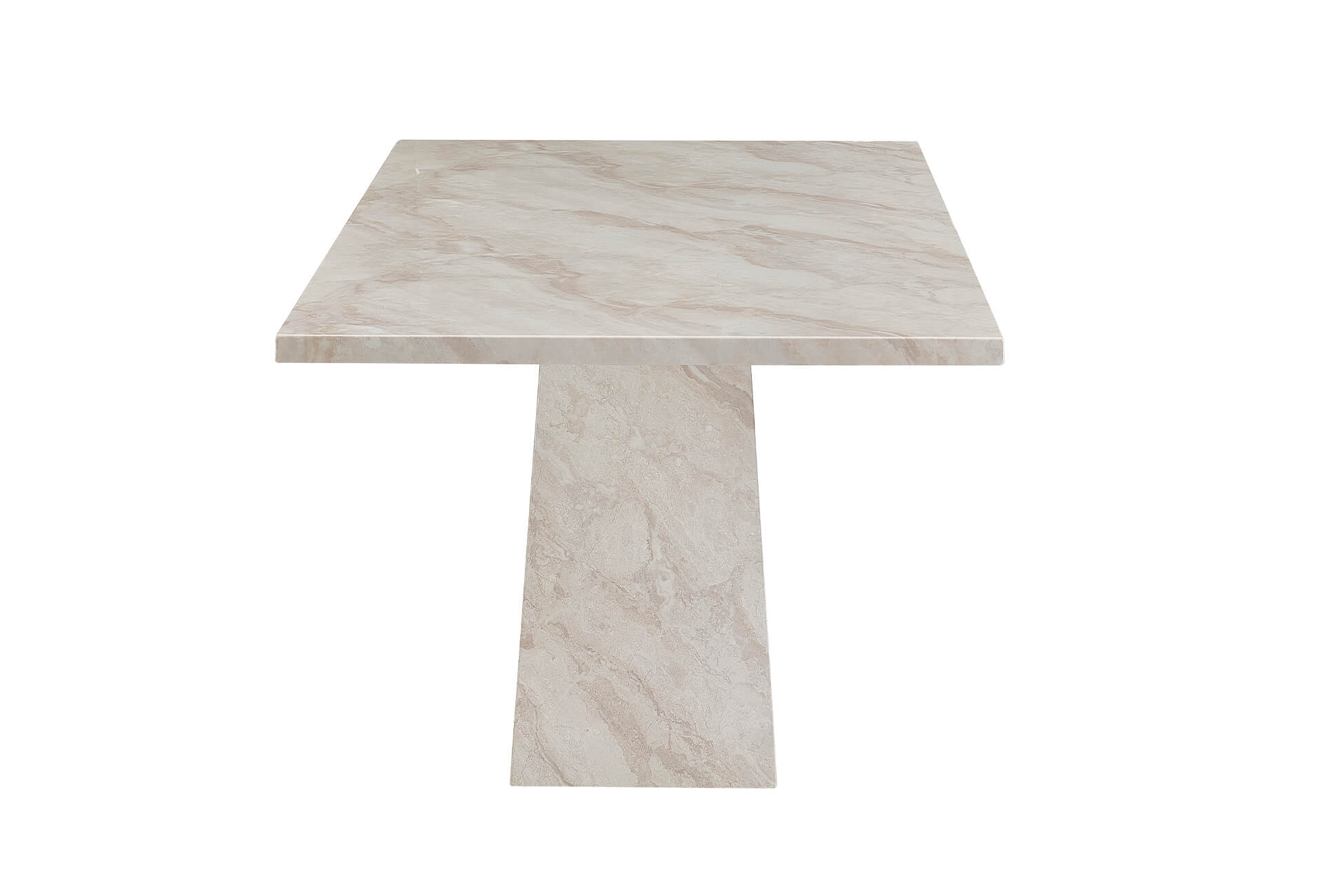 Alpus Marble 160cm Fixed Top Dining Table