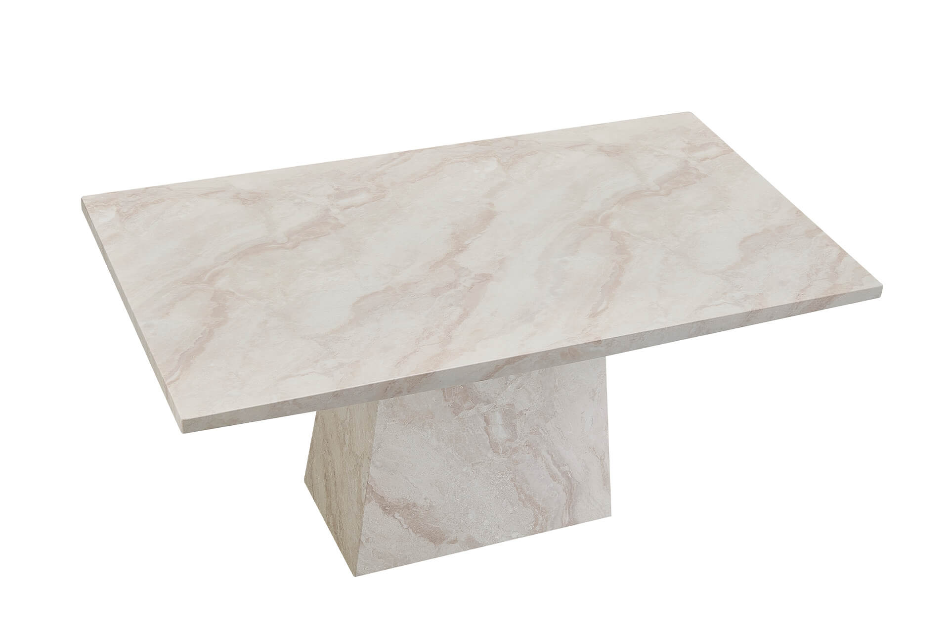 Alpus Marble 160cm Fixed Top Dining Table