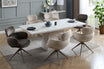 Alpus Marble 160cm Fixed Top Dining Table