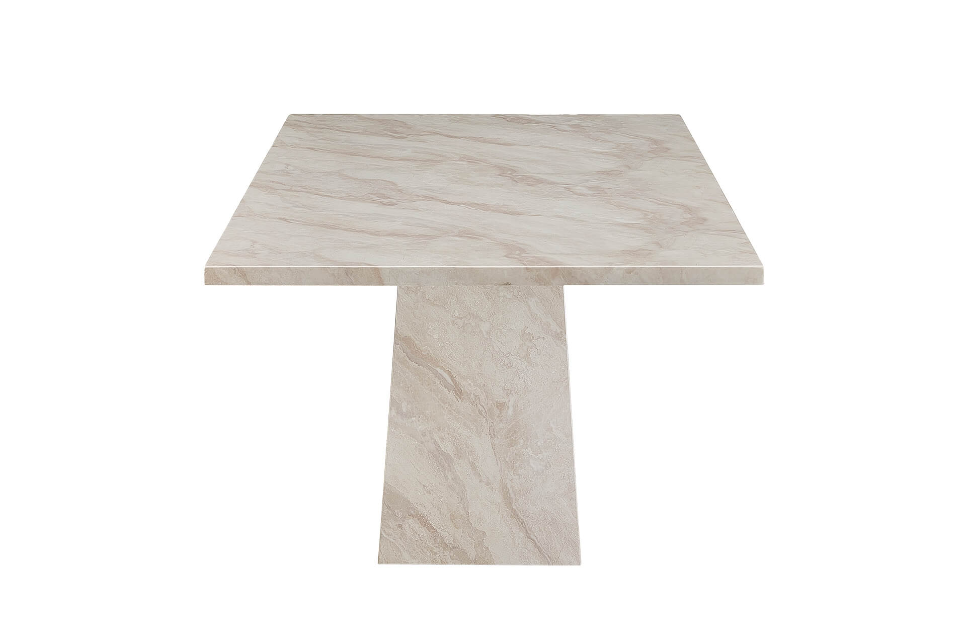 Alpus Marble 2M Fixed Top Dining Table