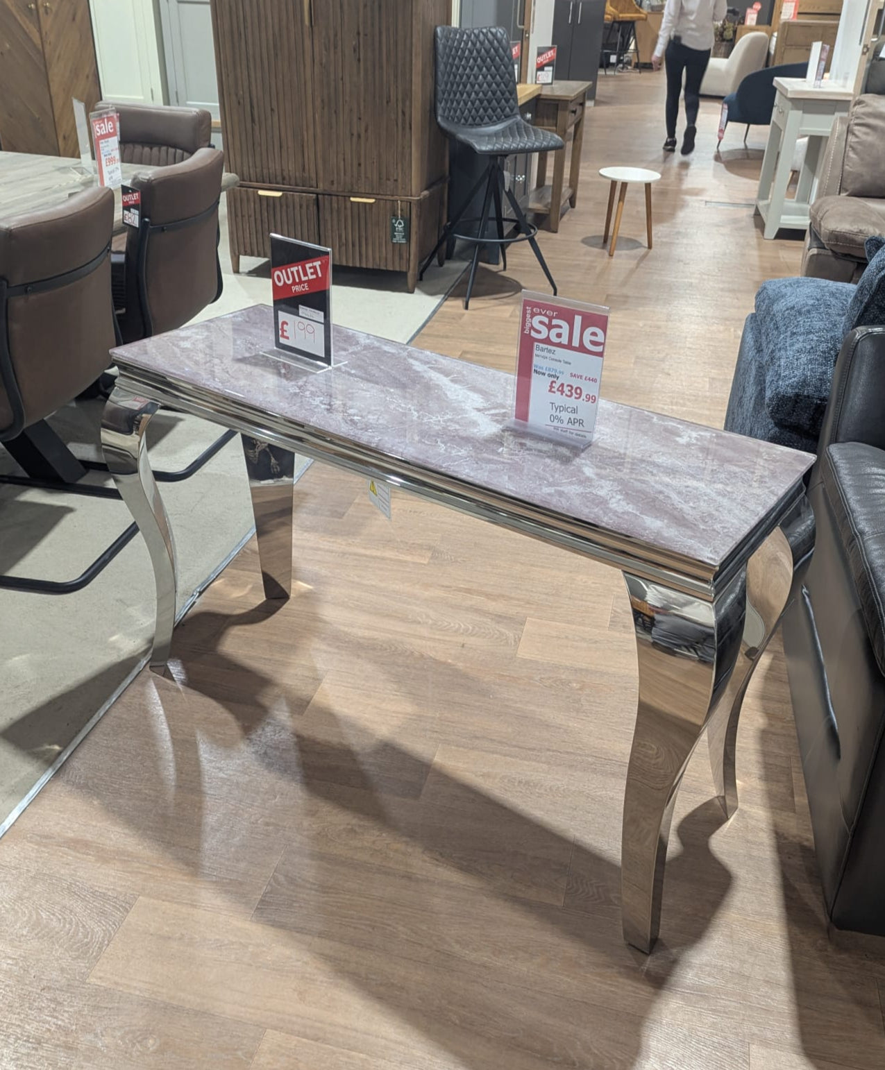 Bartez Console Table (Clearance)