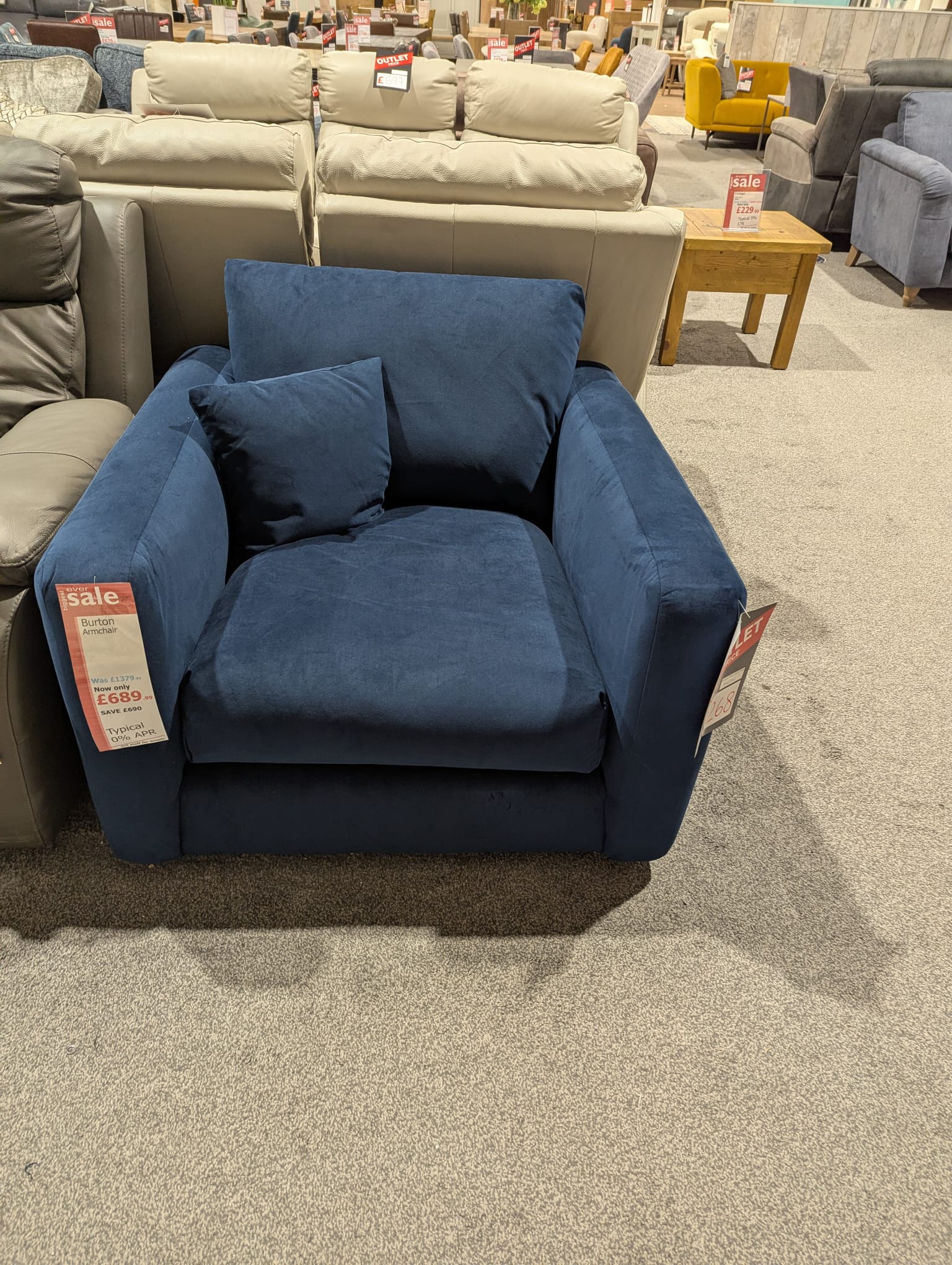 Burton Armchair (Clearance)