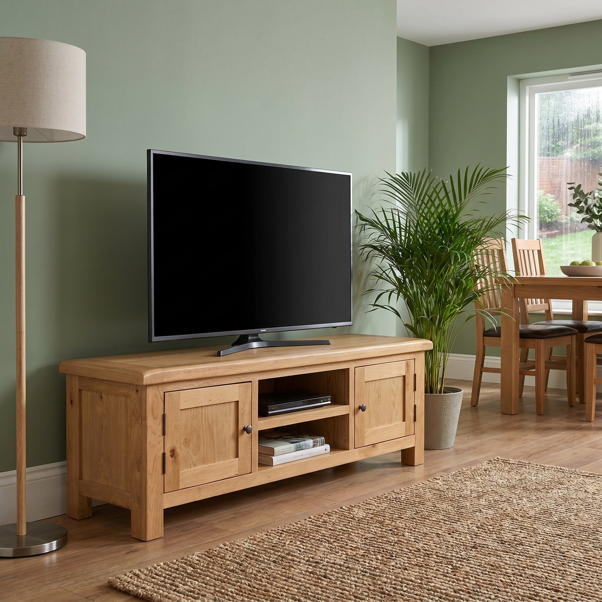 Cheltenham Oak Extra Large TV Unit