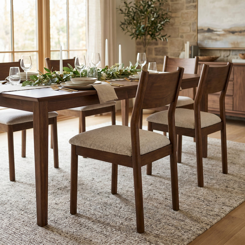 Bristol Oak Dining Chair Set of 2
