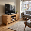 Cheltenham Oak Large Media Unit