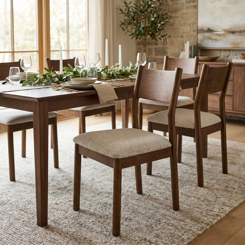 Bristol Oak Dining Chair Set of 2