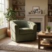 Dahlia Swivel Chair — Green