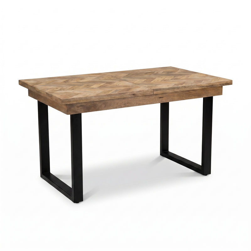 Nautilus Mango Wood Extending Dining Table