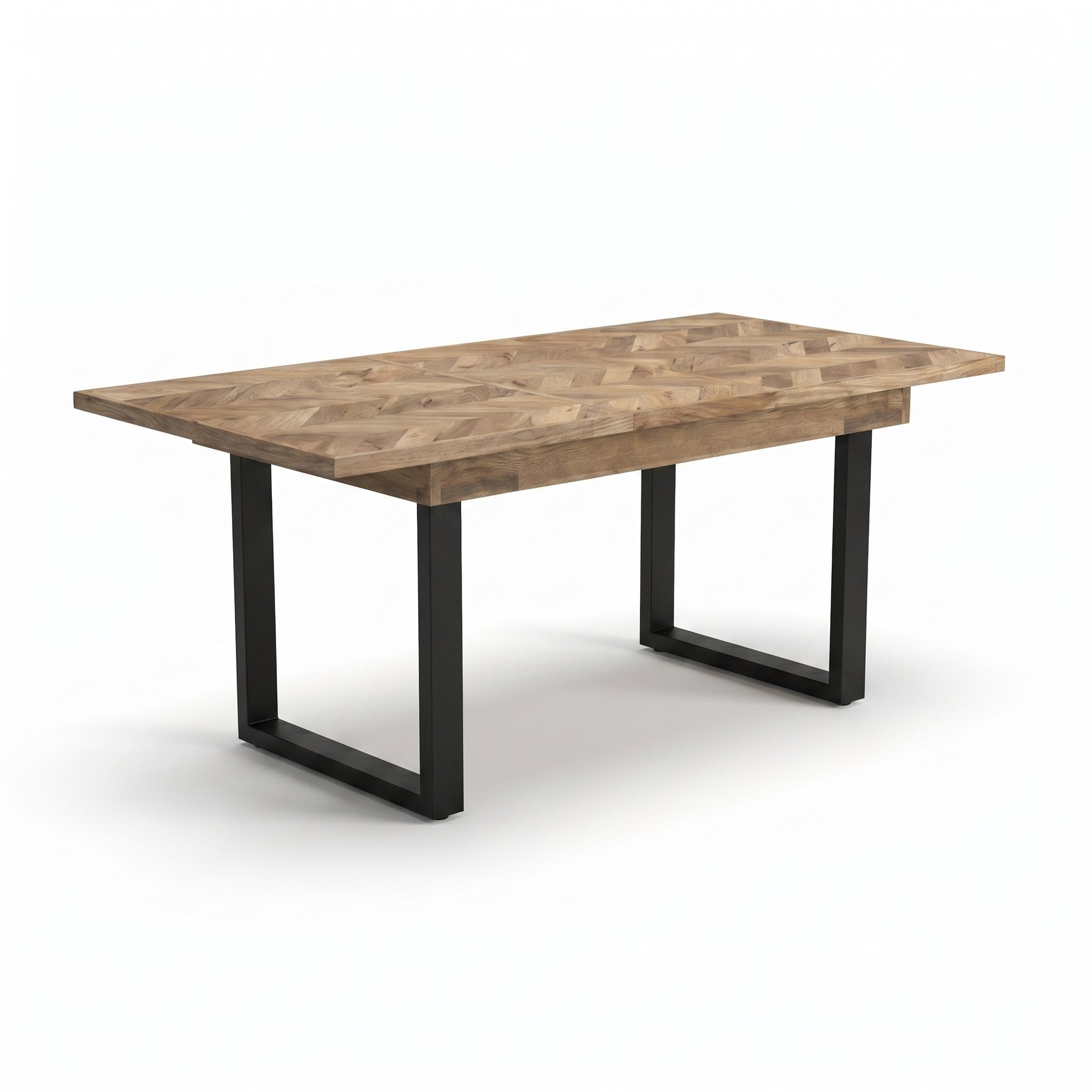 Nautilus Mango Wood Extending Dining Table