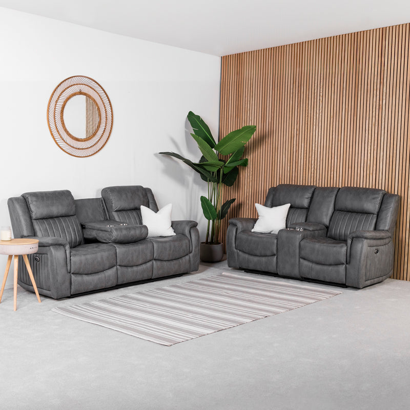 Cheadle 3 + 2 power recliner package deal