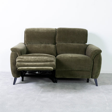 Wesley 2 Seater Power Fabric Recliner Sofa