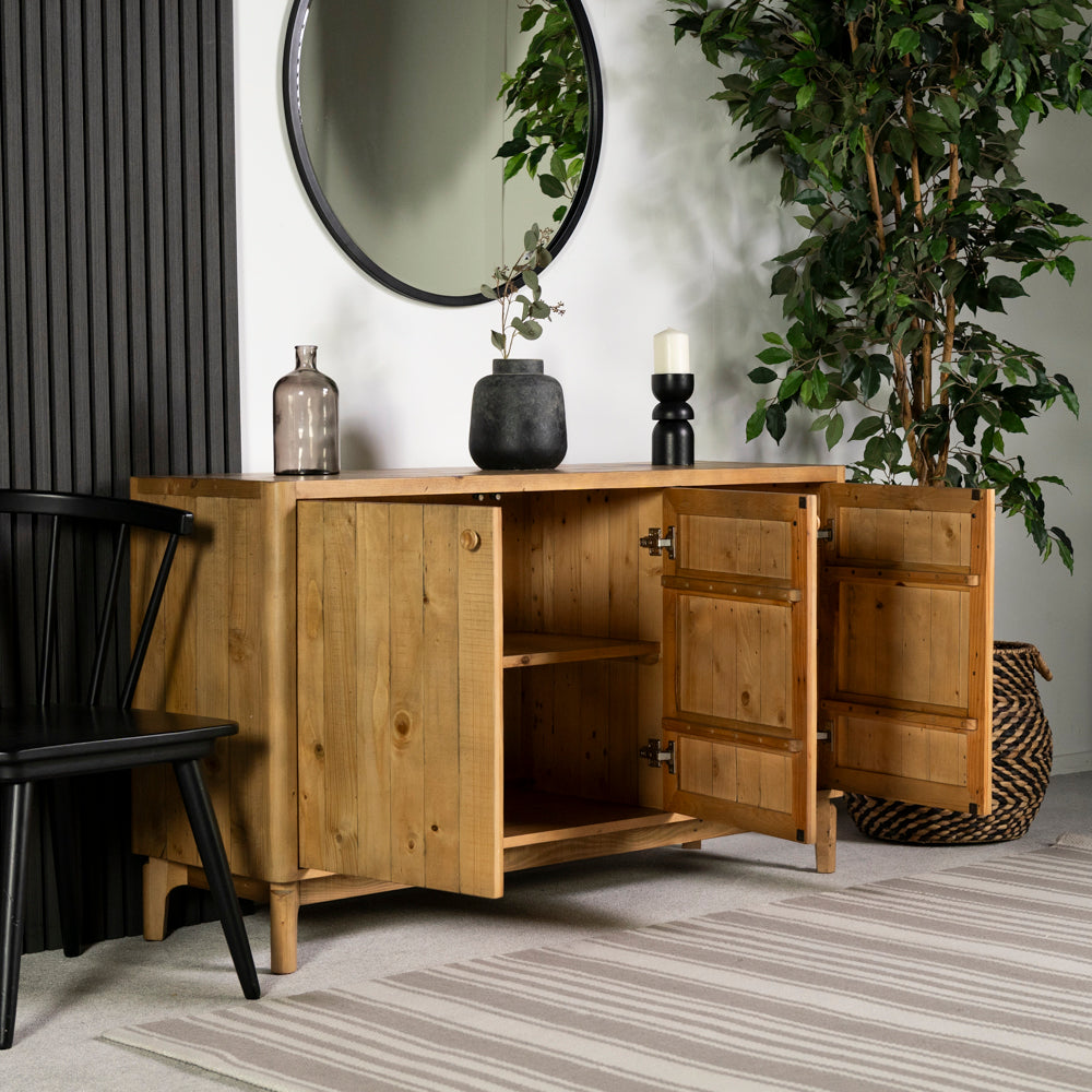 Scandi 3 Door Sideboard