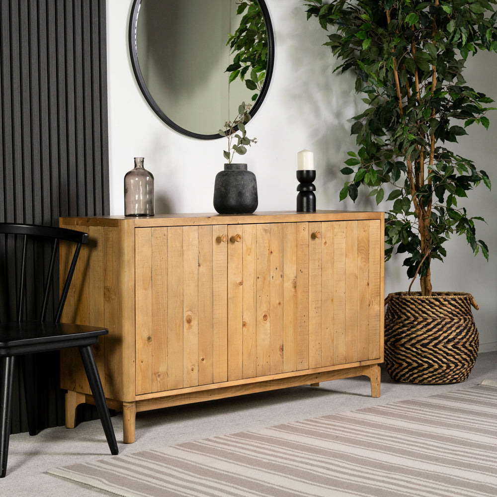 Scandi 3 Door Sideboard