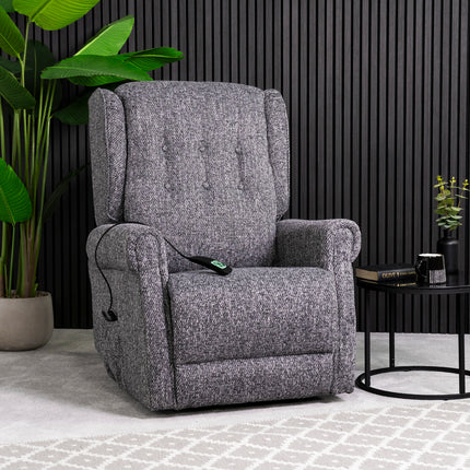 Martino Fabric Riser Recliner Armchair