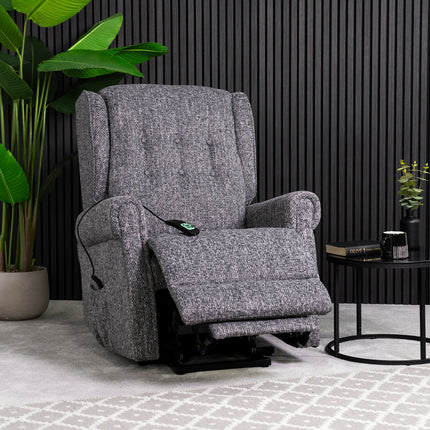 Martino Fabric Riser Recliner Armchair