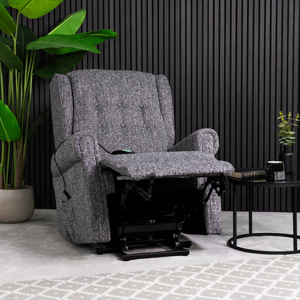 Martino Fabric Riser Recliner Armchair