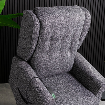 Martino Fabric Riser Recliner Armchair