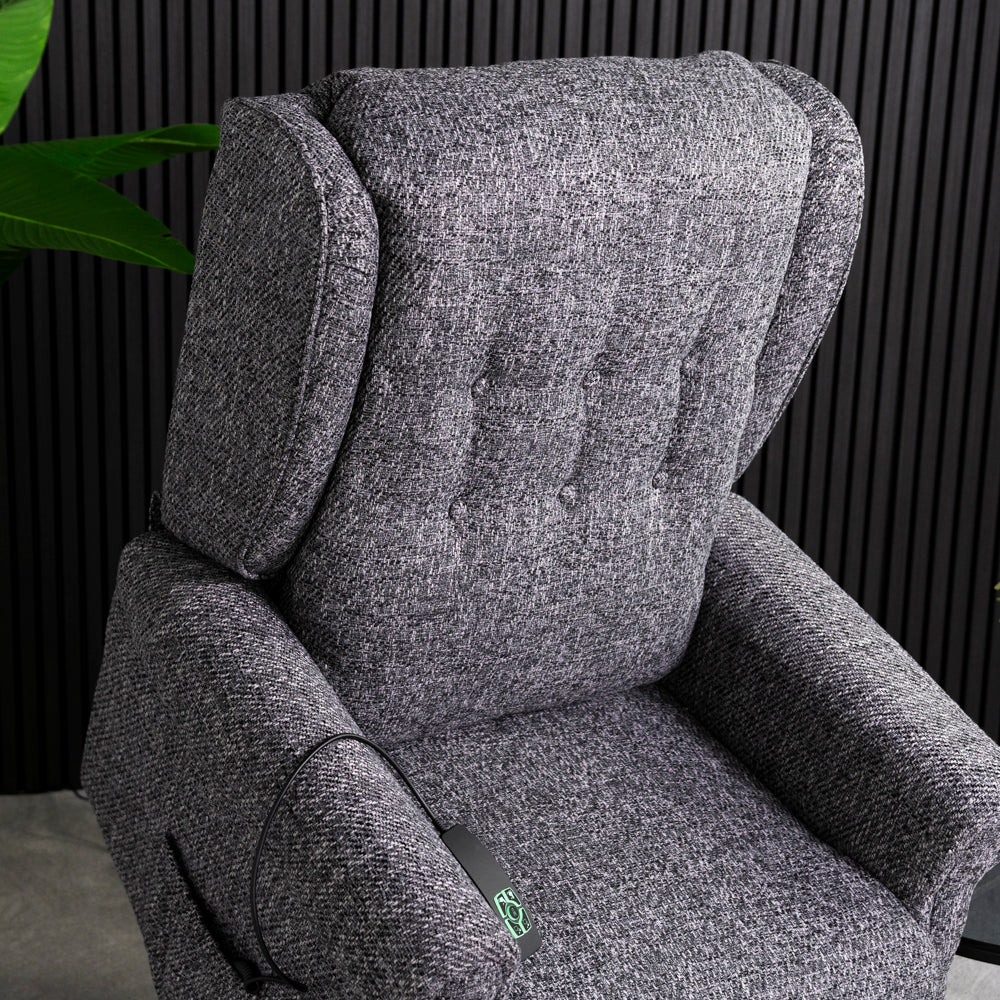 Martino Fabric Riser Recliner Armchair