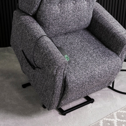 Martino Fabric Riser Recliner Armchair