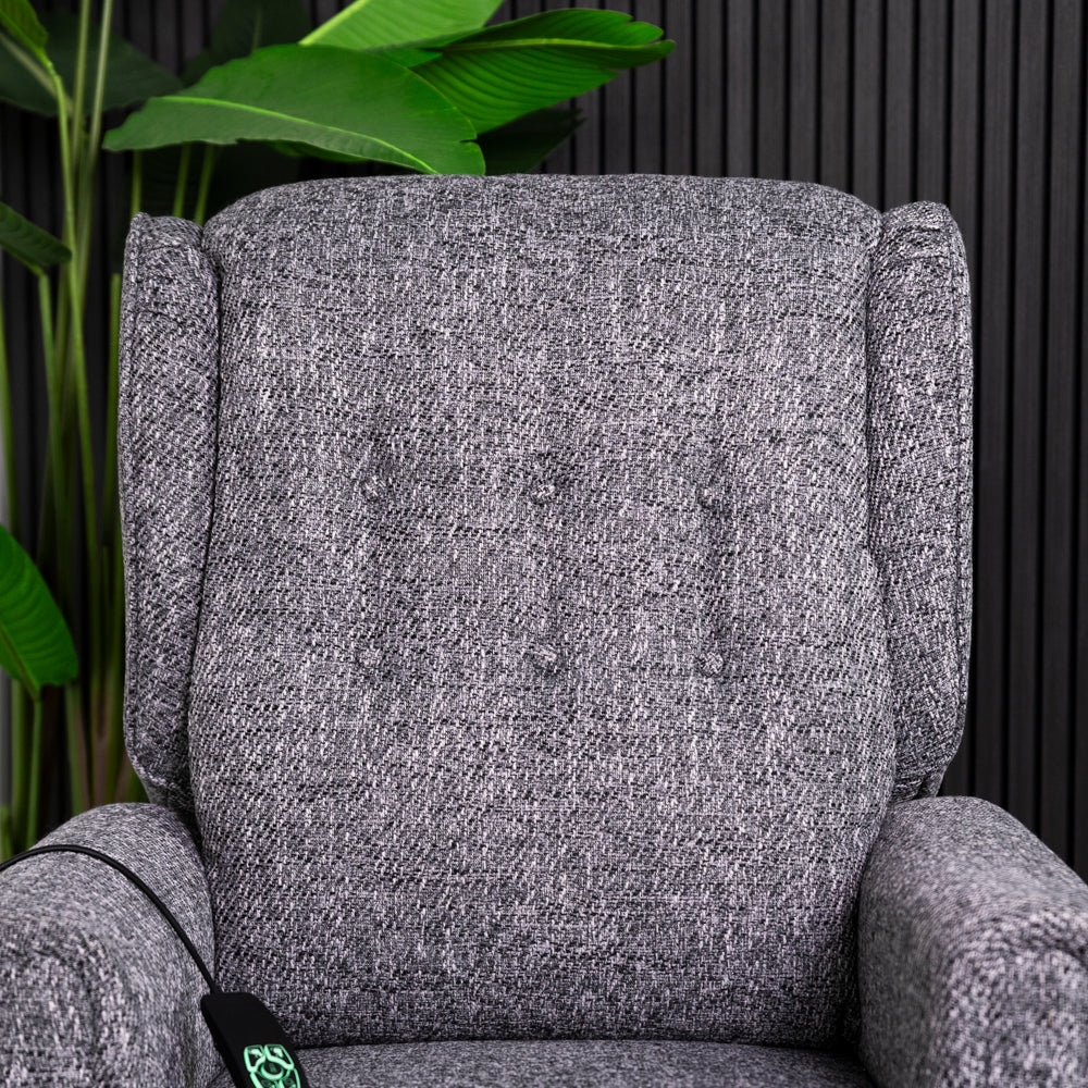 Martino Fabric Riser Recliner Armchair