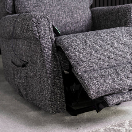 Martino Fabric Riser Recliner Armchair