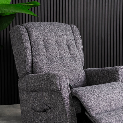 Martino Fabric Riser Recliner Armchair