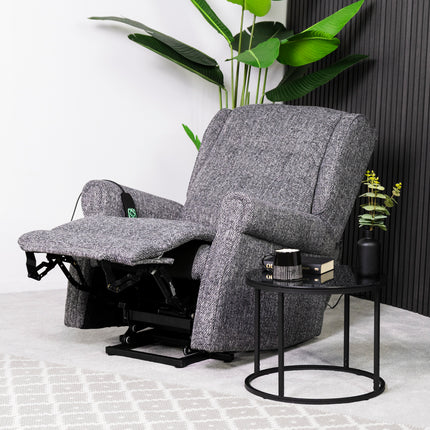 Martino Fabric Riser Recliner Armchair