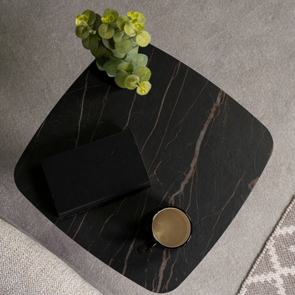 Cosmo Black Ceramic Lamp Table – FW Homestores