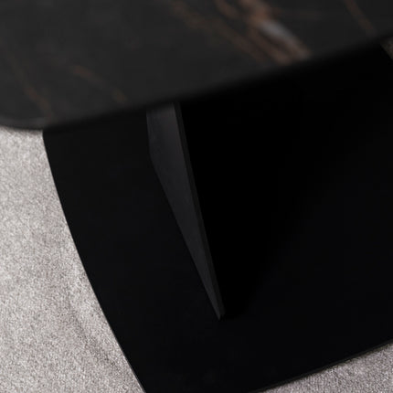 Cosmo Black Ceramic Lamp Table