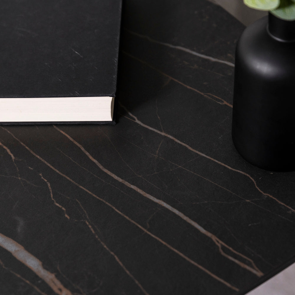 Cosmo Black Ceramic Lamp Table – FW Homestores