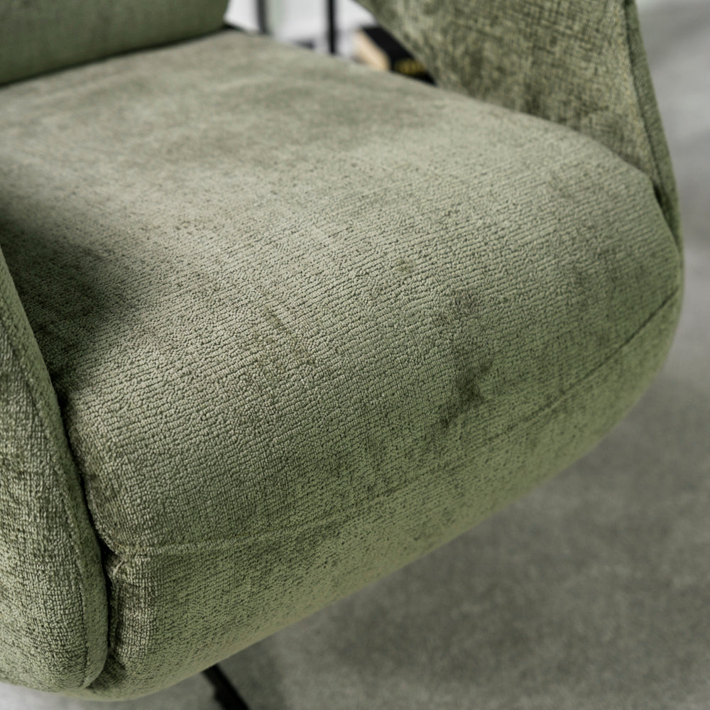 Bali Swivel Power Recliner Chair (Sage Green)