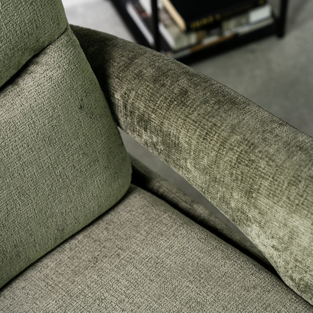 Bali Swivel Power Recliner Chair (Sage Green)