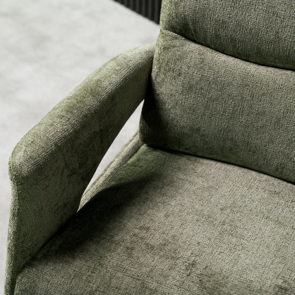 Bali Swivel Power Recliner Chair (Sage Green)