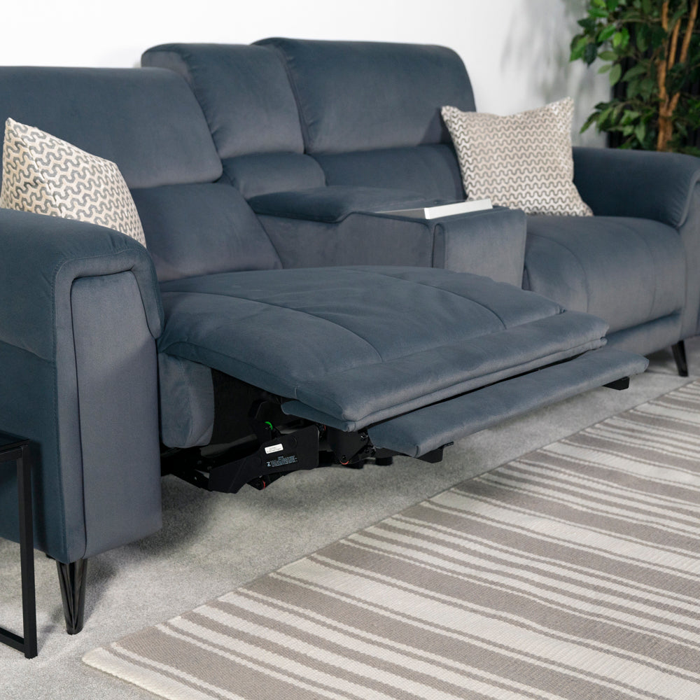 Optima 3 Seater Recliner Power Headrest Tilt With Sofa Screen